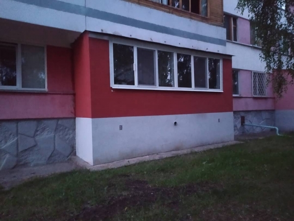 Пристройка балкона в Кривом Роге с выносом