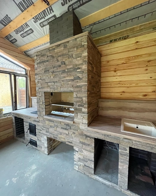 Барбекю Кривой Рог построить печник