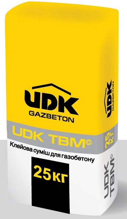 Клей для газобетона UDK/ЮДК