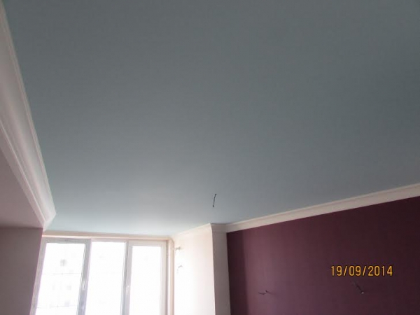 Монтаж и покраска тканевых потолков не дорого