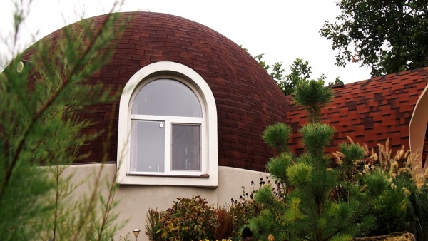 Строительство купольного дома-сферы от компании Ginko Днепр