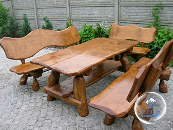 Мебель для сада из дерева