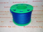Шланг топливный Ø4mm, 20 метров (силиконовый, синий, на бухте) MANLE
