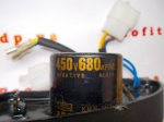 AVR регулятор напряжения генератора (450V 680mF, 2 фишки) алюминий